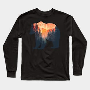 Observing Grizzly Bears Long Sleeve T-Shirt